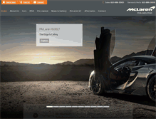 Tablet Screenshot of philadelphia.mclaren.com