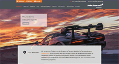 Desktop Screenshot of hamburg.mclaren.com