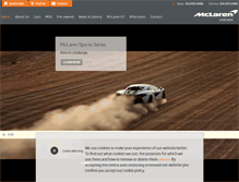 Tablet Screenshot of chicago.mclaren.com