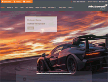 Tablet Screenshot of dallas.mclaren.com