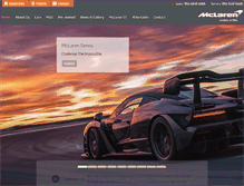 Tablet Screenshot of hongkong.mclaren.com