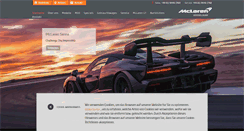 Desktop Screenshot of dusseldorf.mclaren.com