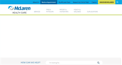 Desktop Screenshot of mclaren.org