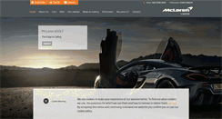 Desktop Screenshot of london.mclaren.com