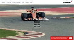 Desktop Screenshot of 2011.mclaren.com